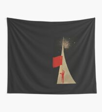 all the way up to the stars - soviet union propaganda Wall Tapestry