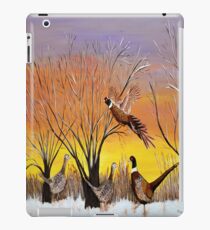 Phesants in the sunsrise iPad Case/Skin