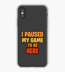 Pause iPhone Case