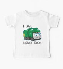Müllauto Müllabfuhr Müllwagen Kindergeburtstag Baby T-Shirt