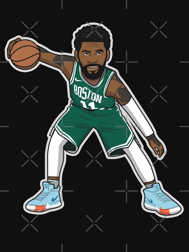 "Kyrie Irving Cartoon Style" T-shirt by rayd3rd | Redbubble