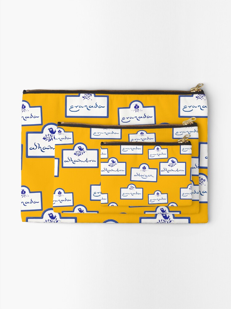 Alternate view of Albaicín · Granada Zipper Pouch