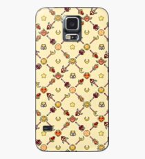 Sailor Moon Diagonal - Yellow Case/Skin for Samsung Galaxy