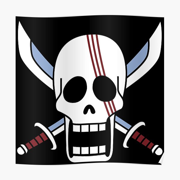 One Piece Mugiwara Flags Posters | Redbubble