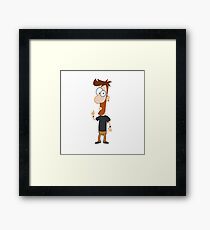 Phineas and Ferb Style! Framed Print