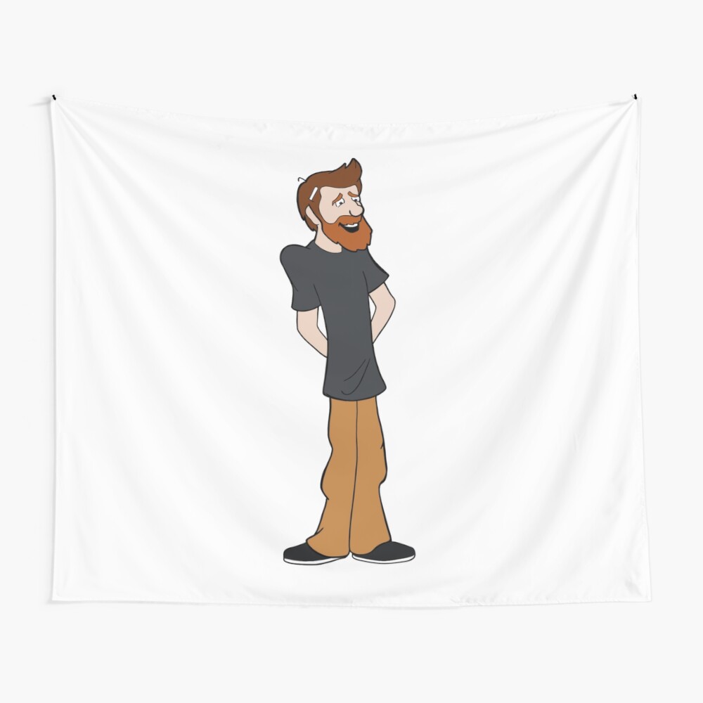 Scooby-doo Style Wall Tapestry