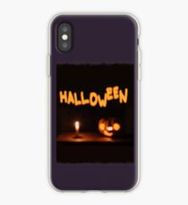 Halloween-Kürbis im Defokus iPhone-Hülle & Cover