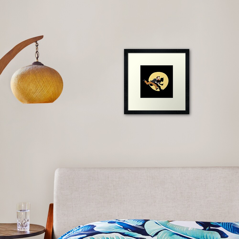 Tintin Style! Framed Art Print