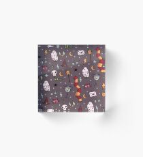 Premium Quality Pattern Acrylic Block