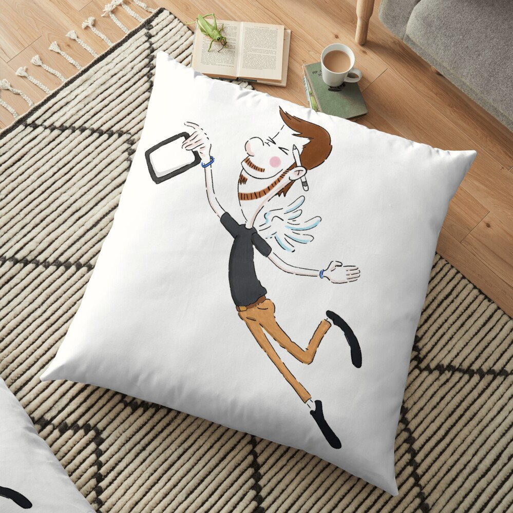 Red Bull Style! Floor Pillow