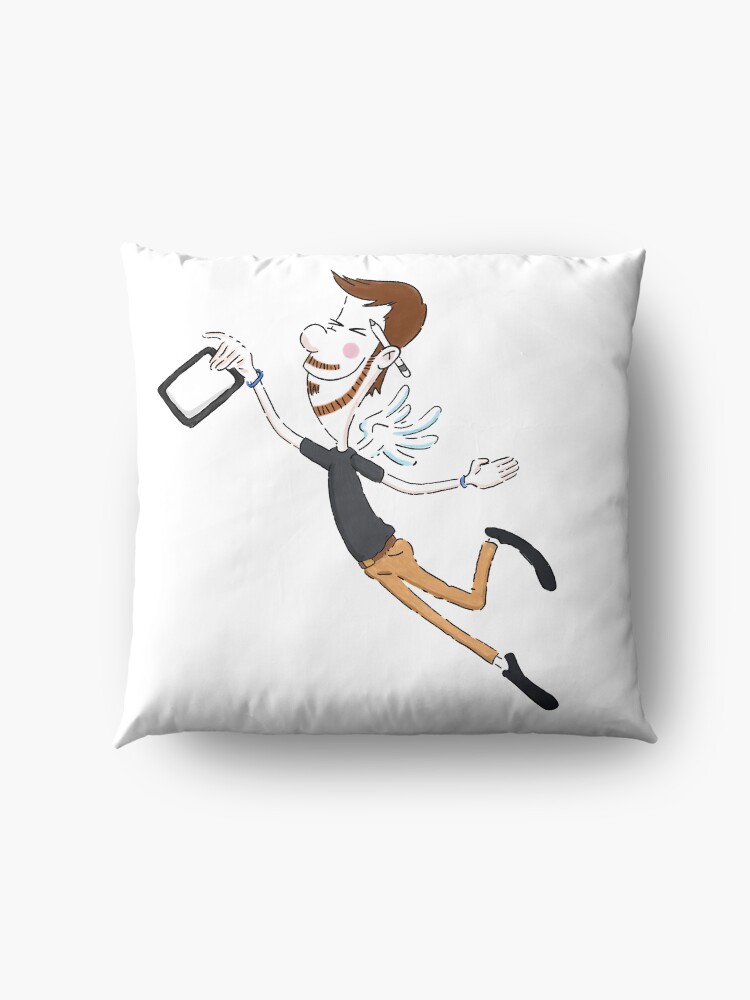 Alternate view of Red Bull Style! Floor Pillow