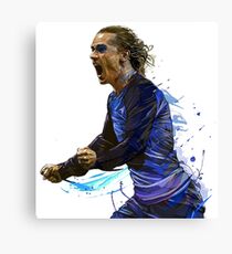 Paint Griezmann Illustration Canvas Print