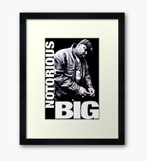 Lámina enmarcada biggie smalls, notorious big
