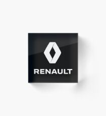 Renault Logo Acrylic Block