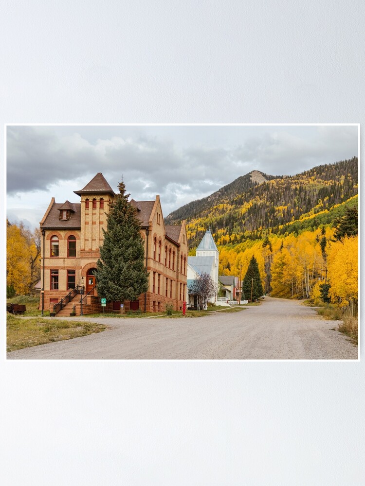 Alternate view of Beautiful Small Town Rico Colorado Poster