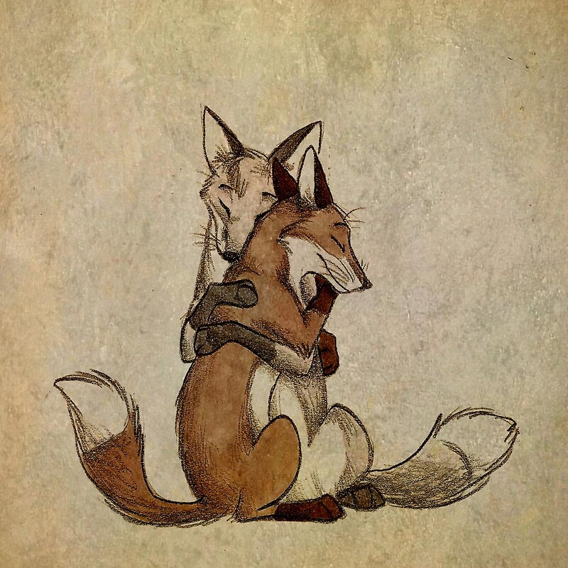 culpeo fox. foxes. culpeofox. culpeo. affection. love. hug. fox. 