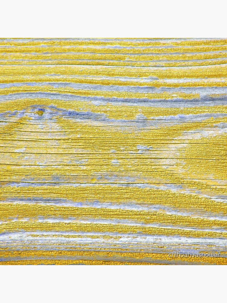 Shabby weathered wood in yellow by chihuahuashower