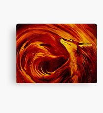 Fire's Embrace Canvas Print