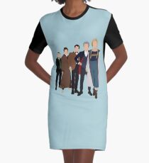 Doctor Who - All Five Modern Doctors - New Costume! (DW Inspired) - 13th Doctor Graphic T-Shirt Dress