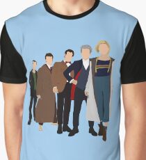 Doctor Who - All Five Modern Doctors - New Costume! (DW Inspired) - 13th Doctor Graphic T-Shirt