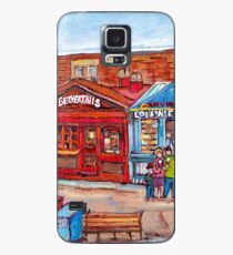 OTTAWA BYWARD MARKET CANADIAN SCENES OUTDOOR URBAN MALLS ICE CREAM AND PASTRY SHOPS C SPANDAU ARTIST Case/Skin for Samsung Galaxy