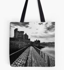 Dramatic Blackness Castle Tote Bag