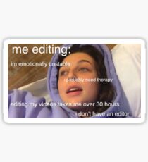 Emma Chamberlain Sticker
