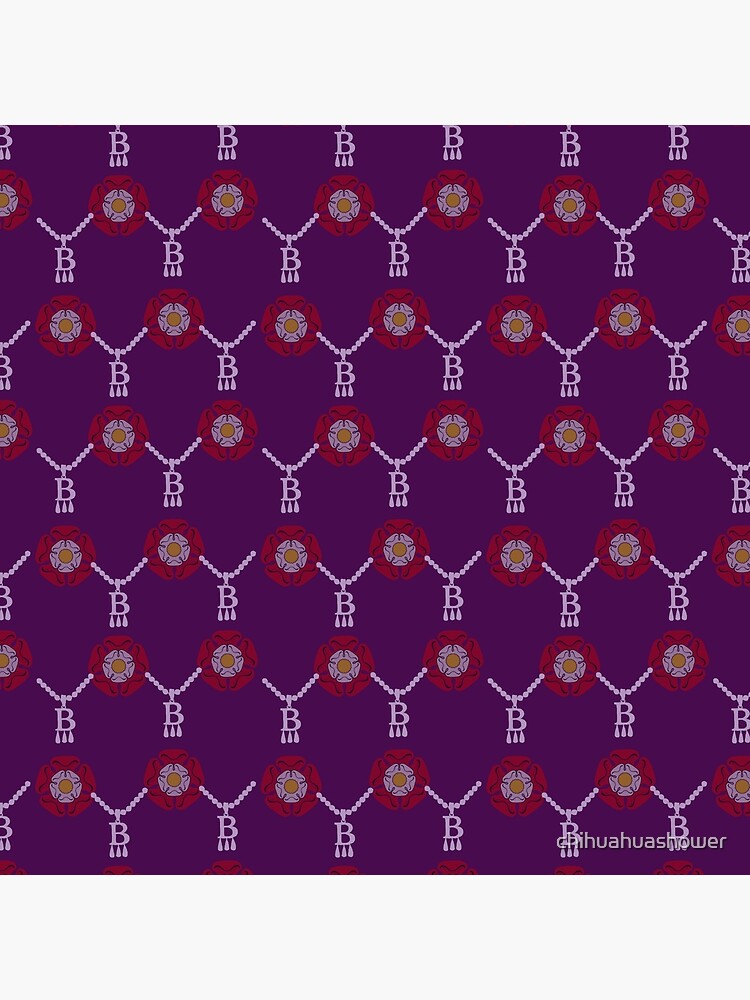 Anne Boleyn B necklace in purple by chihuahuashower
