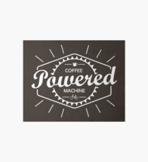 Coffee Powered Bicycle Art Board