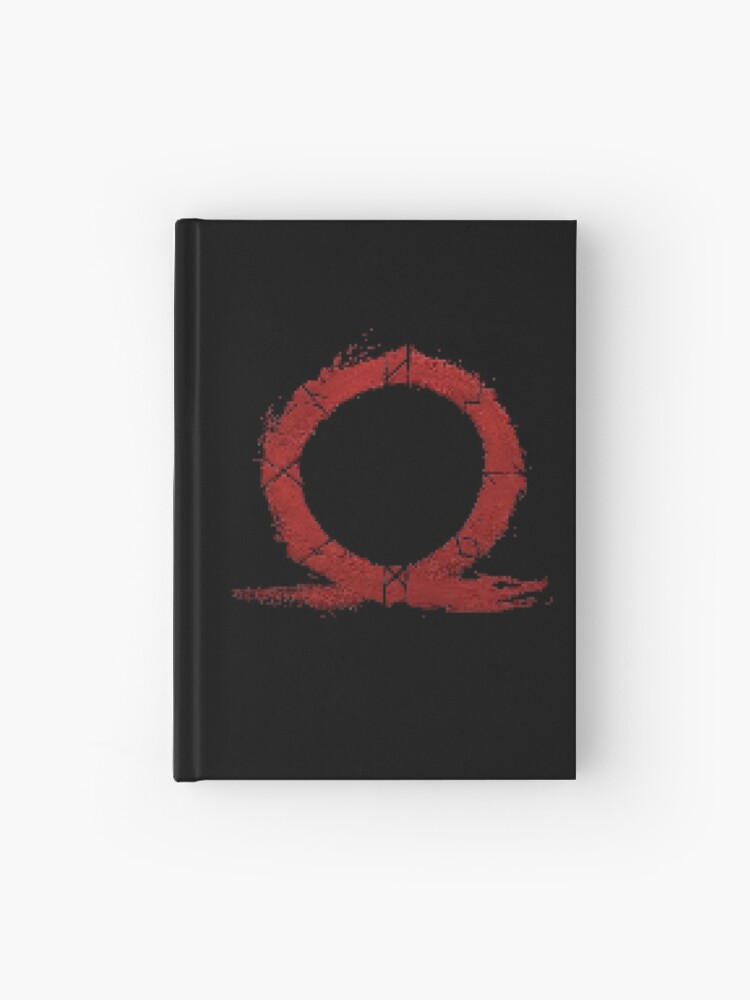 God Of War Runic Omega Symbol Hardcover Journal - 