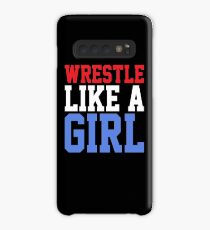 WRESTLE LIKE A GIRL Case/Skin for Samsung Galaxy