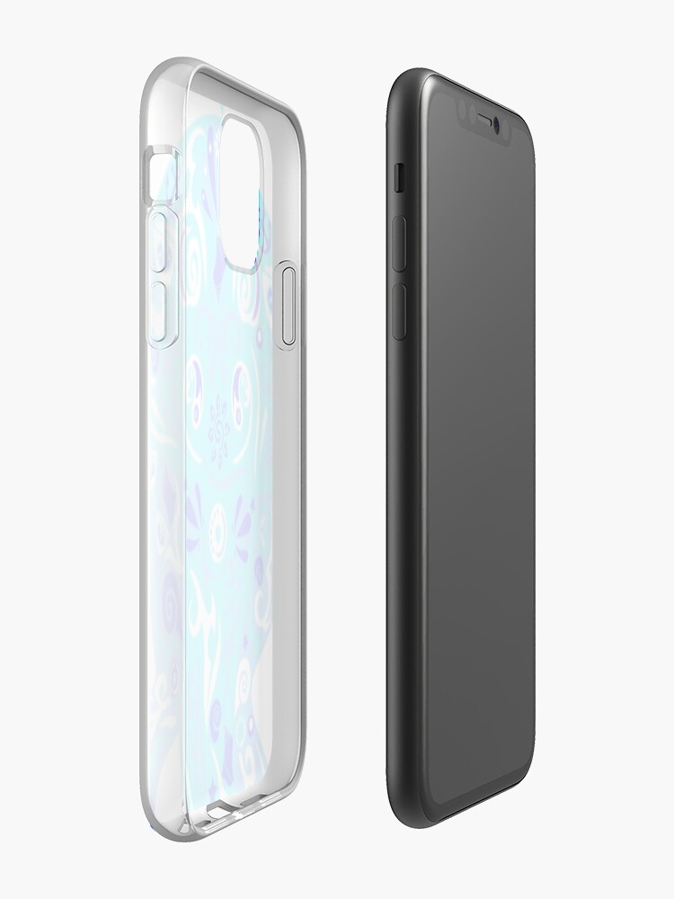 Coque iPhone « Blue JellyFish », par AthleticHeroes