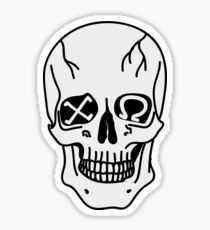 srat skull Sticker