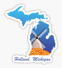Pegatina Holanda michigan