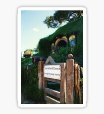 Taschenende - Hobbiton Sticker