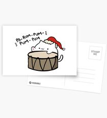 Pa-rum-pum-pum-pum! Postcards