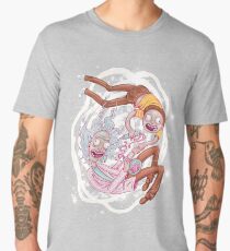 Camiseta premium para hombre Rick y Morty - La dimensión pastel