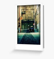 City alley Greeting Card