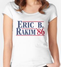 Eric B. for president Women's Fitted Scoop T-Shirt