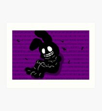 Bonnie Fan Art Prints Redbubble - fnaf shadow freddy fanart