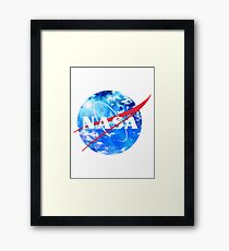 Naruto Nasa Framed Print