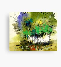Light in trees Canvas Print