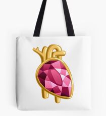 Heart Organ Jewels Jewelry Precious Diamonds Gems Precious Gift Tote Bag