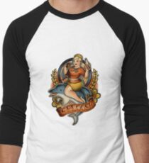 Sploosh Men's Baseball ¾ T-Shirt
