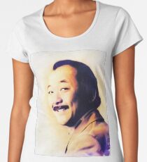 Pat Morita, Schauspieler Frauen Premium T-Shirts