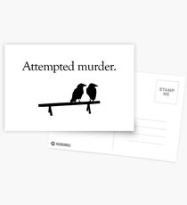 Postales Tentativa de asesinato