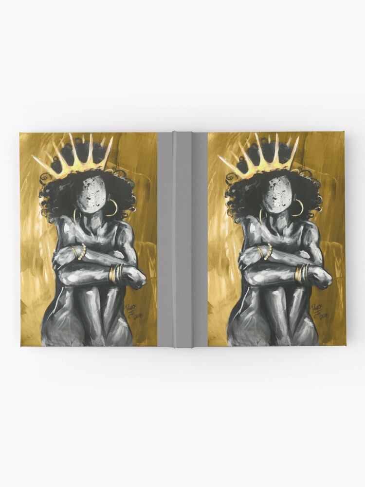 Alternate view of Naturally Queen IX GOLD Hardcover Journal