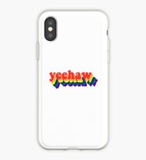 Yeehaw - Rainbow iPhone Case