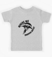 Camiseta para niños Donde dejamos caer