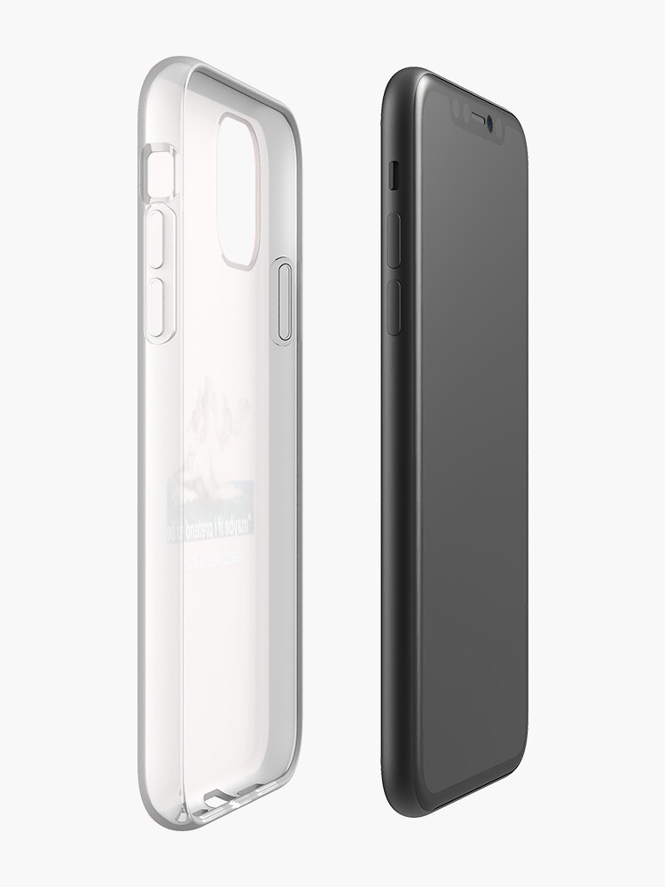 Coque iPhone « peut-être que si je fais semblant d'être mort, ils partiront. », par AngelicSouls